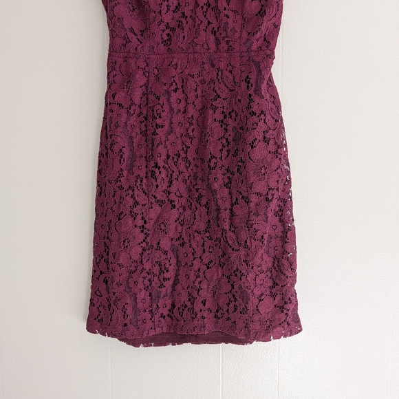 Lulu's Nevaeh Lace Cutout Mini Dress - Picture 4 of 10